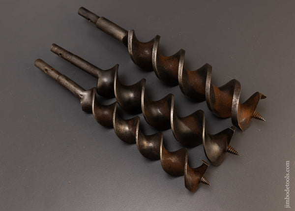 Set of 3 Boring Machine Auger Bits - 109988