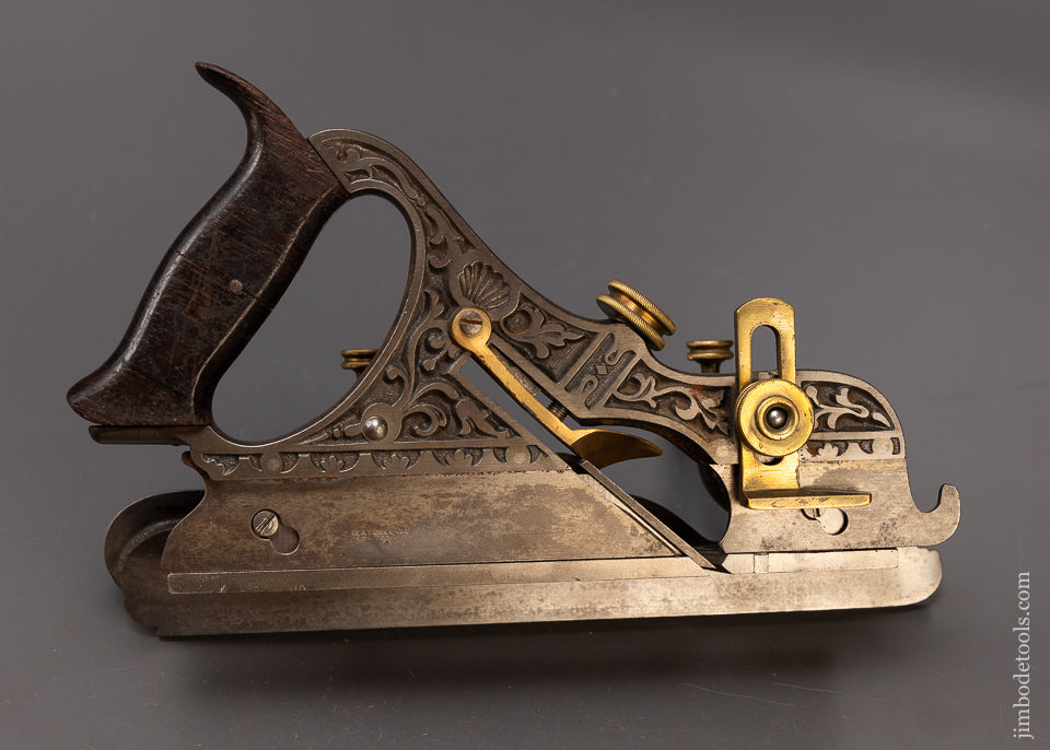 Fine STANLEY No. 41 MILLERS PATENT Ornate Combination Plow & Filletster Plane - 109991