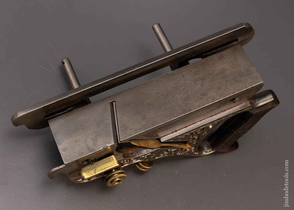 Fine STANLEY No. 41 MILLERS PATENT Ornate Combination Plow & Filletster Plane - 109991