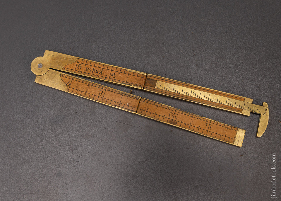 STANLEY No. 32 1/2 Boxwood Caliper Rule - 109992