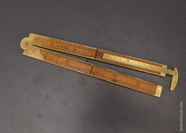 STANLEY No. 32 1/2 Boxwood Caliper Rule - 109992
