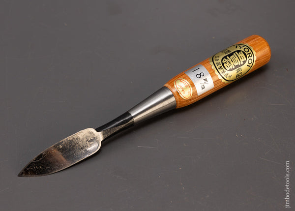 IYOROI Skew Paring Chisel 18mm Draw Knife Mint Unused - 109994