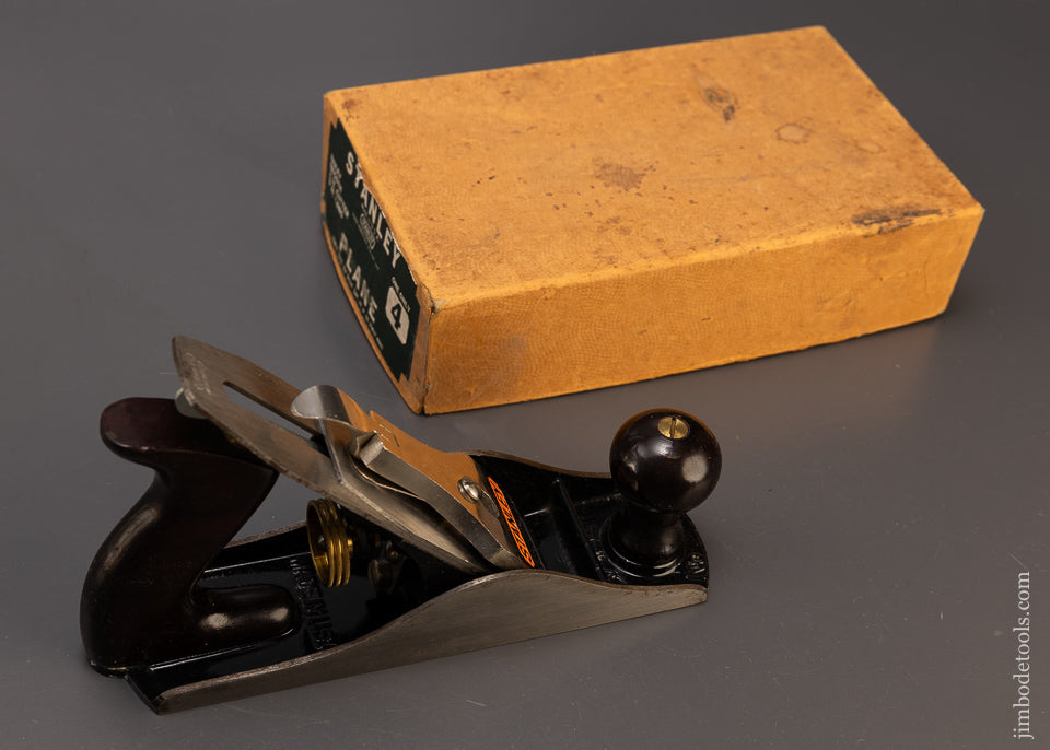 STANLEY No. 4 Smooth Plane Near Mint in Box - 110008