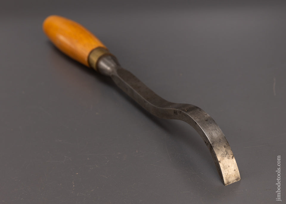 Swan Neck Mortise Chisel 1/2 Inch Boxwood - 