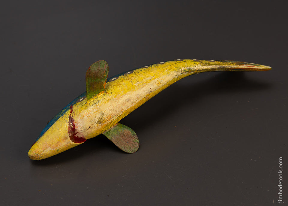 Swimming Trout Fish Decoy by ROBERT LINDNER Clarence, N.Y. - 110019