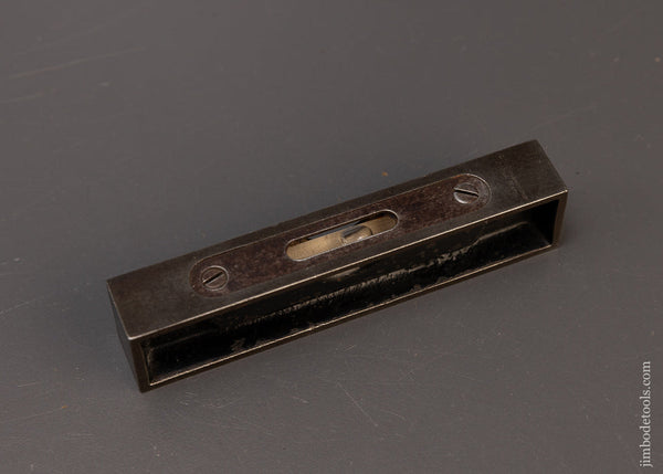 Tiny 4 Inch Machinist’s Level by C.F. RICHARDSON ATHOL MASS. - 110021