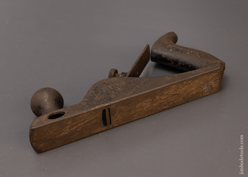 Rare Solid Iron SARGENT No. 160 Scrub Plane - 110025