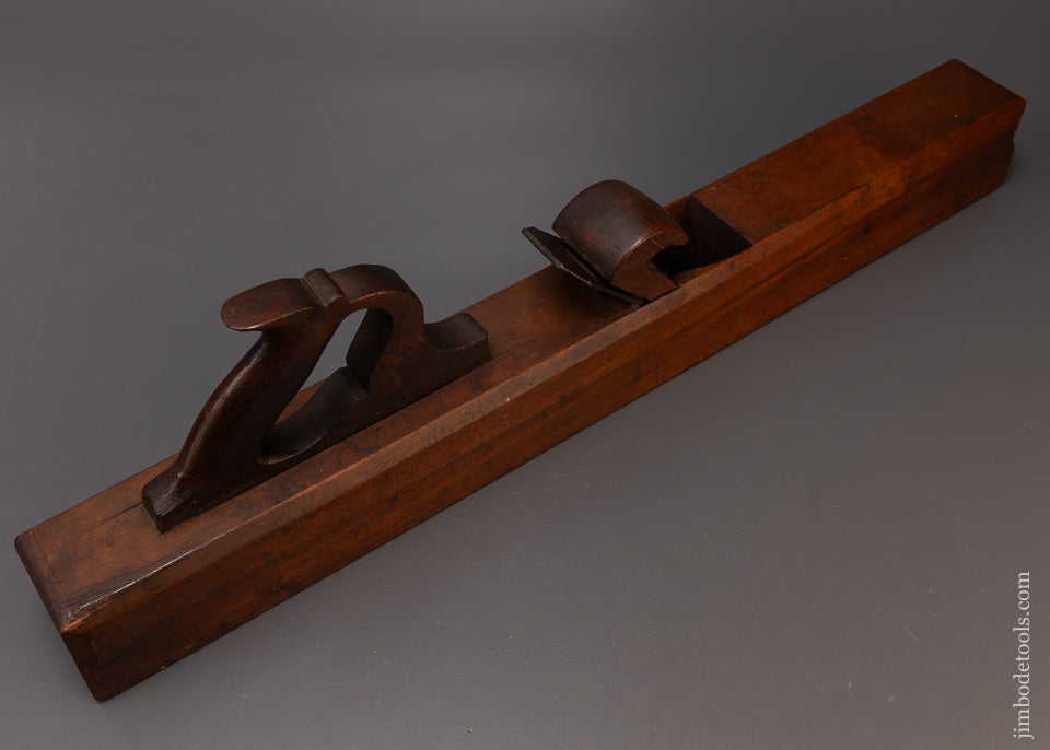 Excellent 18th Century French Cormier Wood 28 Inch Jointer Plane - 110035