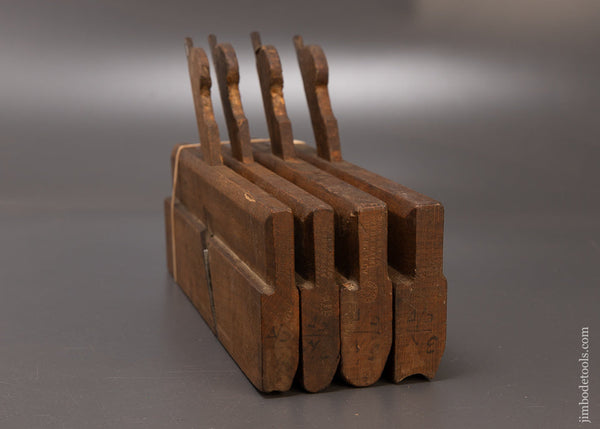 Fine Set of 4 Hollow & Round Planes by ATKIN & SON - 110041