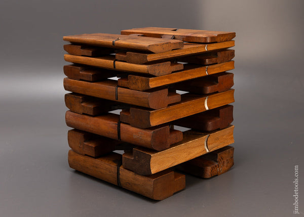 Complete Set of 18 Hollow & Round Planes All by BALTIMORE MAKERS - 110075