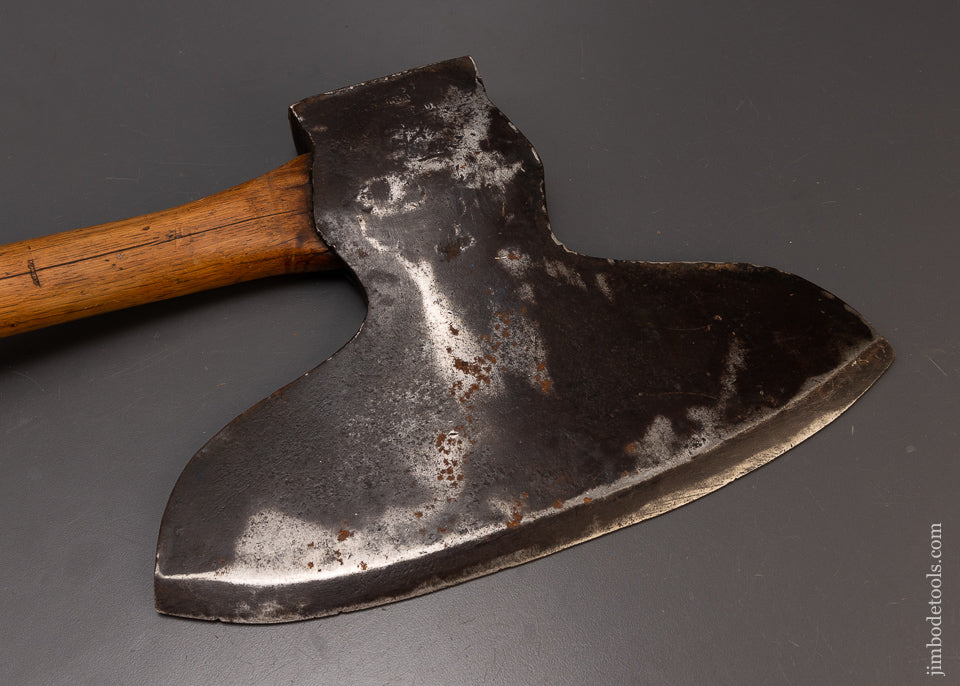 Excellent DUNLOP & MADEIRA Single Bevel Offset Hewing Axe - 110084