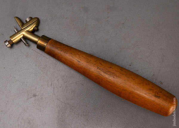 Fine Beech Handle Violin Maker’s Purfling Tool Marked PRESTON - 110096