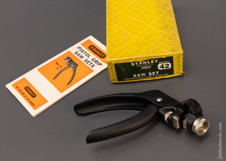 STANLEY No. 42 Sawset Mint in Box - 110101
