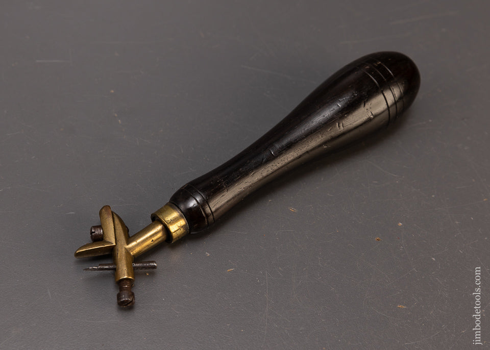 Superb Ebony Violin Maker’s Purfling Tool Unmarked, but PRESTON - 110113