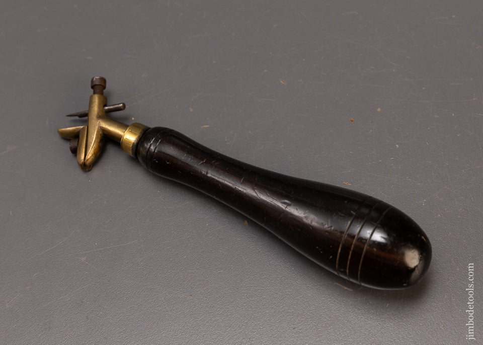 Superb Ebony Violin Maker’s Purfling Tool Unmarked, but PRESTON - 110113