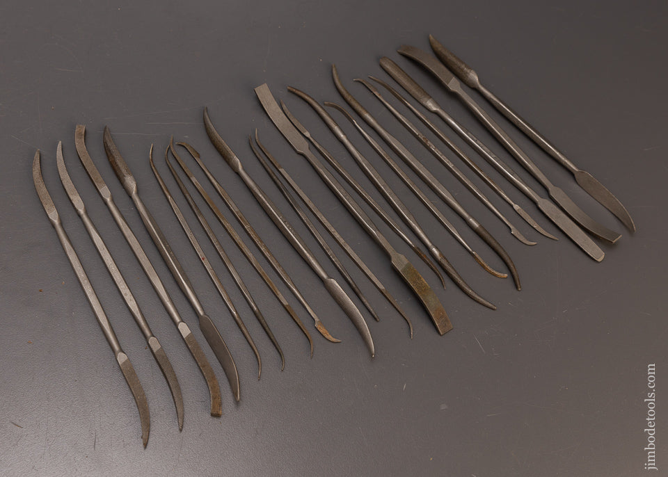 21 Swiss Rifflers by GROBET - 110124