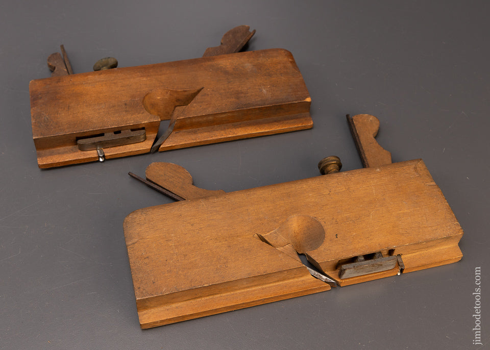 Near Mint Pair of WODEN Dado Planes 1/4 & 3/8 - 110126