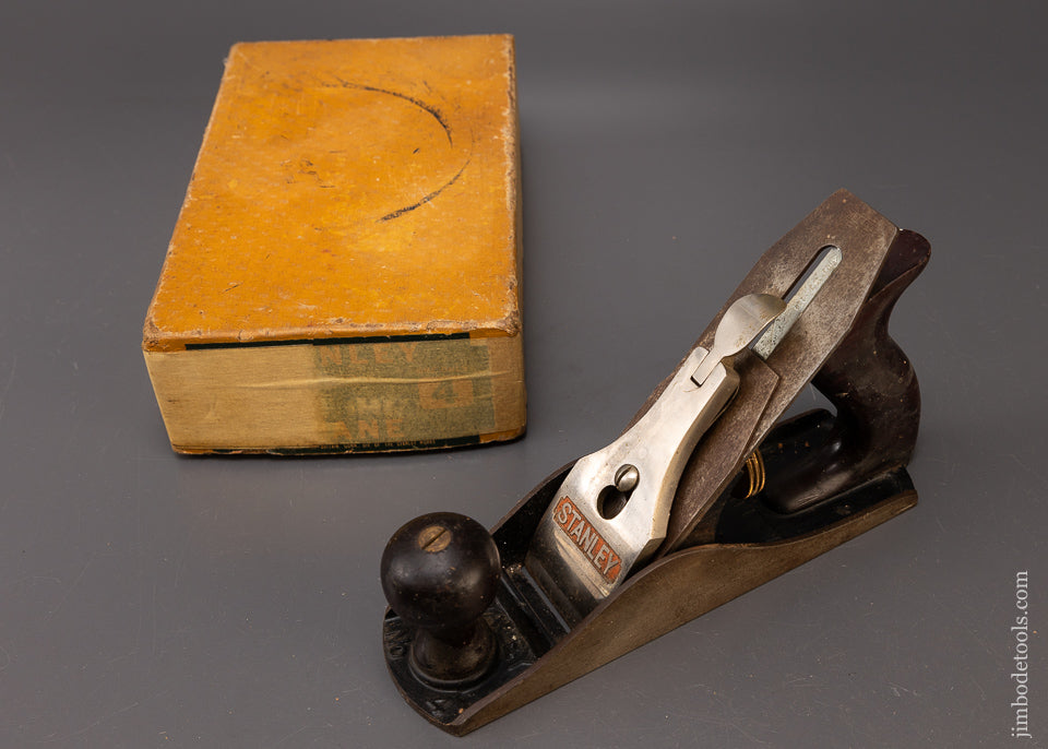 STANLEY No. 4 Smooth Plane in Original Box - 110132