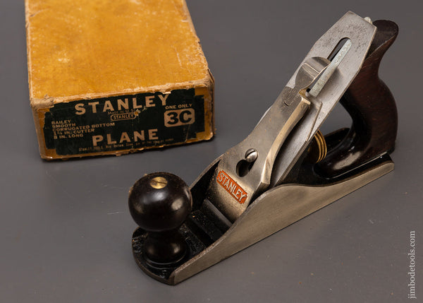 STANLEY No. 3C Smooth Plane Mint in Box - 110134