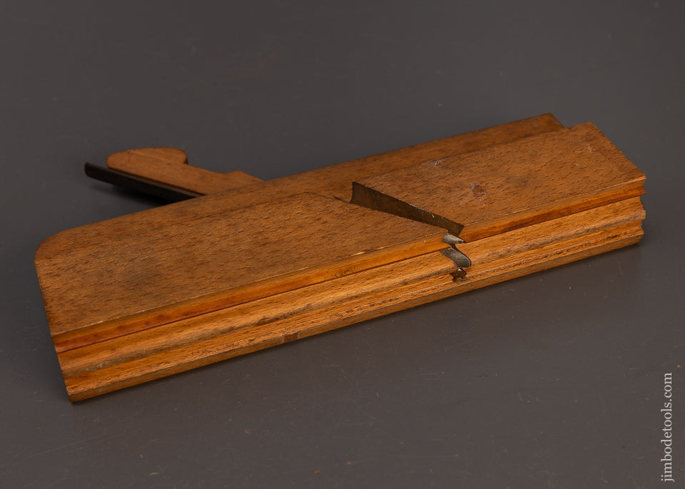 Spectacular Very Tight Little Complex Moulding Plane by D. BENSEN ALBANY (N.Y.) - 110201