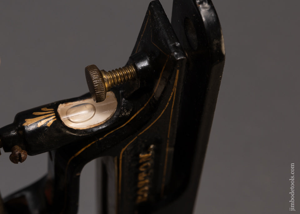 Drop Dead Stunning J. W. HARMON Patented Sighting Level in Full Paint & Pin Stripes - 110220