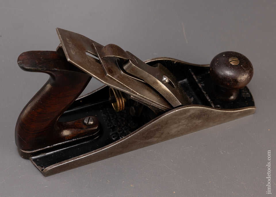 Fine Type 11 STANLEY No. 4 1/2C JUMBO Smooth Plane with Decal Handle - 110228