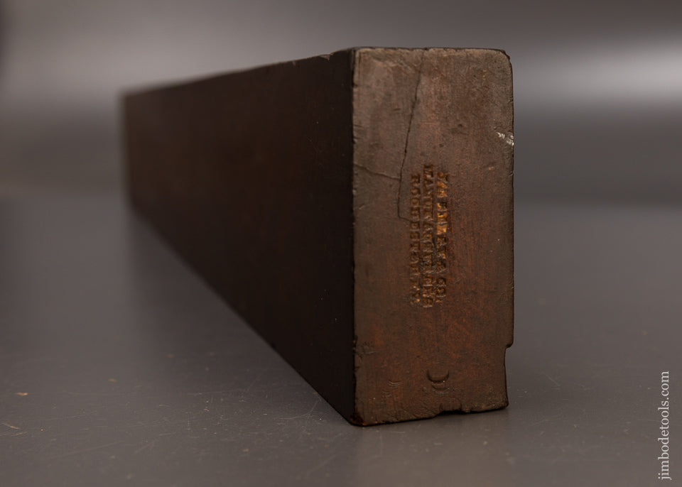 UBER RARE 1859 SCOVILLE’S PATENT Level with Original Label - 110239