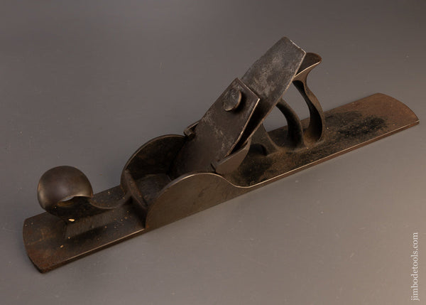 Rare Patented Plane BIRMINGHAM No. 103 MOSHER PATENT Bench Plane - 110249