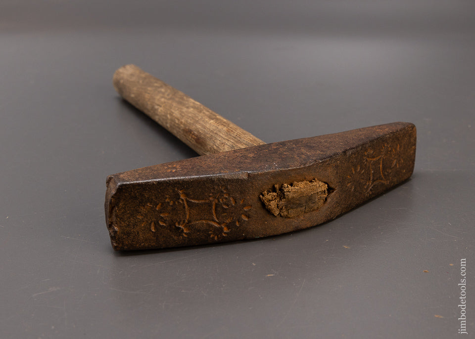 Awesome 18th Century Decorated Hammer - 110259