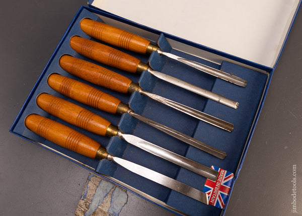 6 Carving Tools Mint in Box - 110266