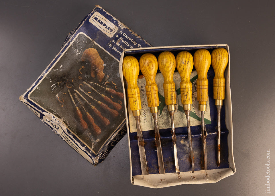 MARPLES M152 6 Carving Tools in Box - 110267