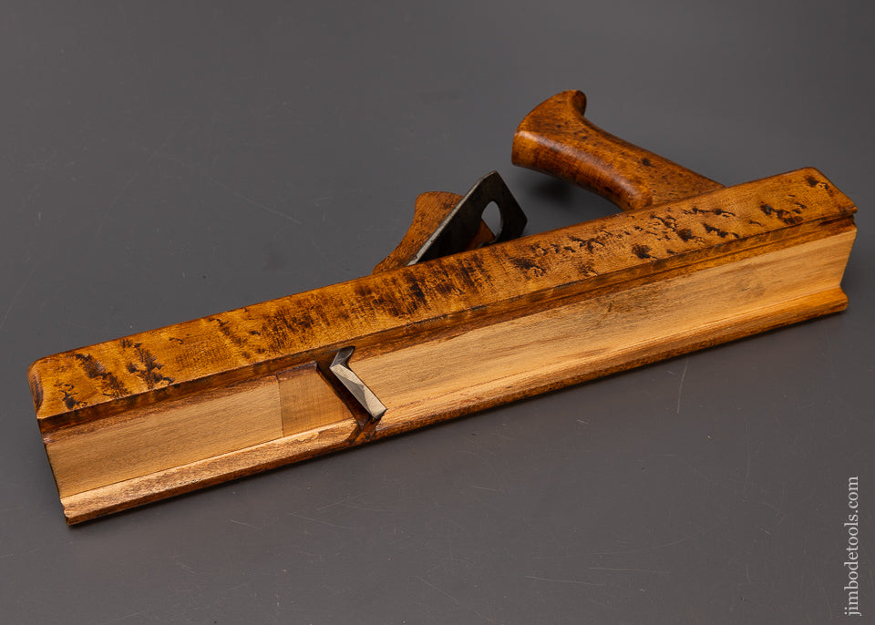 LEON ROBBINS Left-Handed Birdseye Maple Panel Raiser Plane - 110310