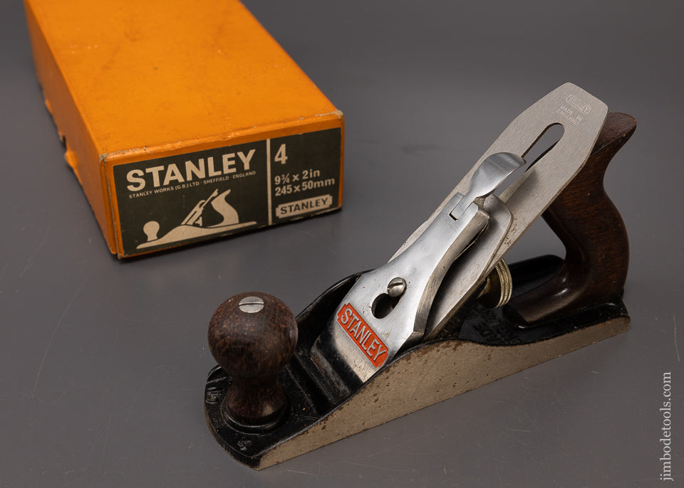 STANLEY No. 4 Smooth Plane in Original Box - 110311