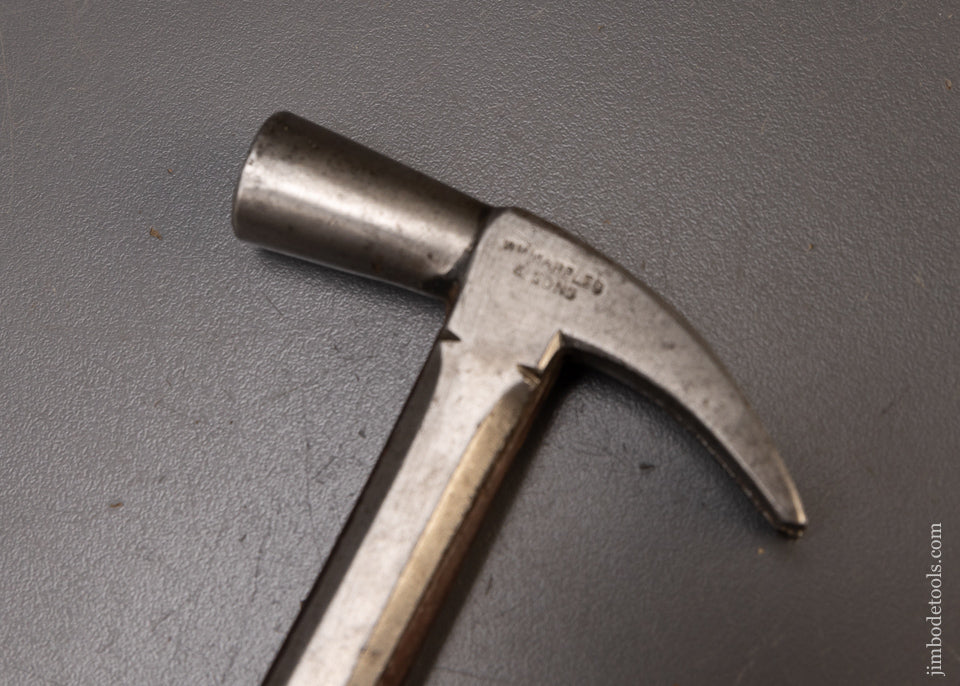 Spectacular MARPLES Rosewood Handled Mini Strapped Gentleman’s Hammer - 110325