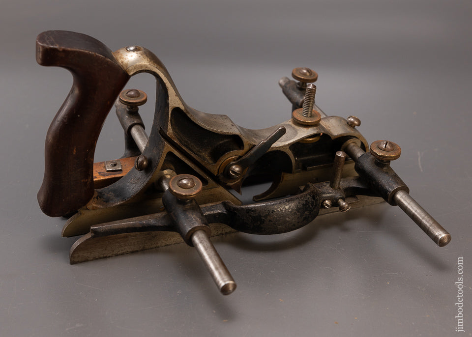 Early SIEGLEY Plow Plane with 16 Cutters - 110327