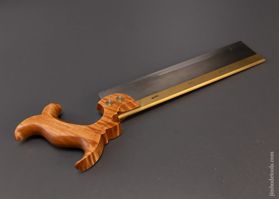 Mint LIE NIELSEN Dovetail Saw with Tiger Maple Handle - 110329