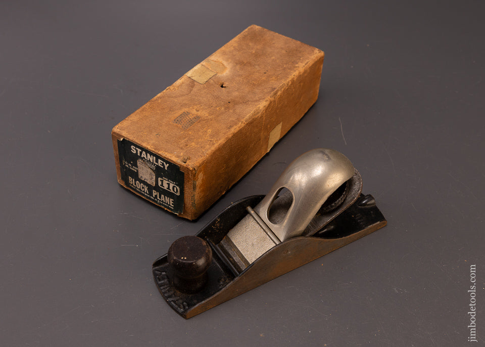 STANLEY No. 110 Block Plane in Box - 110330