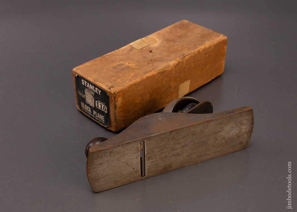 STANLEY No. 110 Block Plane in Box - 110330