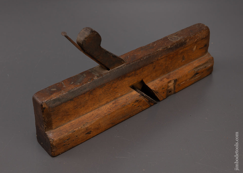 Rare F. NICHOLSON LIVING IN WRENTHAM 18th Century Moulding Plane - 110341