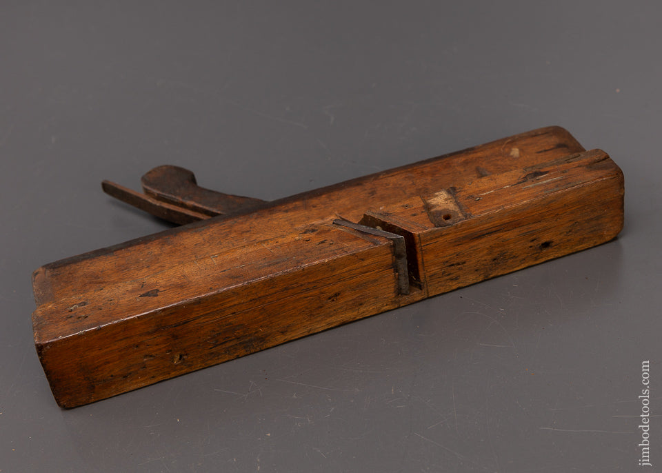 Rare F. NICHOLSON LIVING IN WRENTHAM 18th Century Moulding Plane - 110341