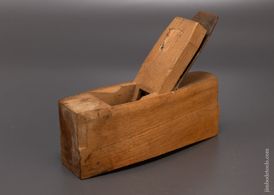 Rare Concave Beech Compass Plane MASTER - 110354