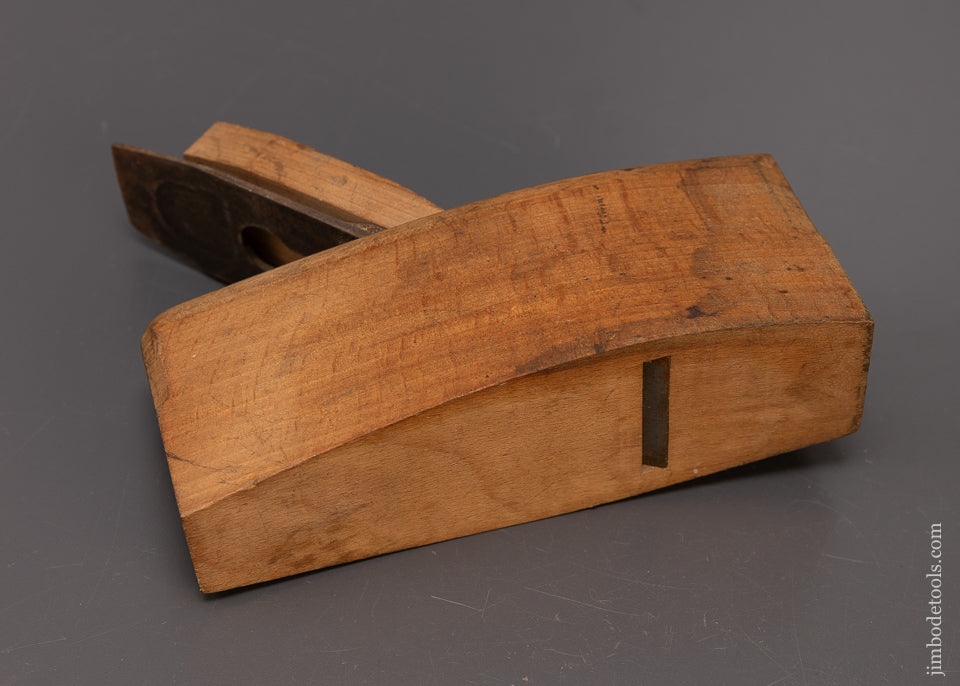 Rare Concave Beech Compass Plane MASTER - 110354