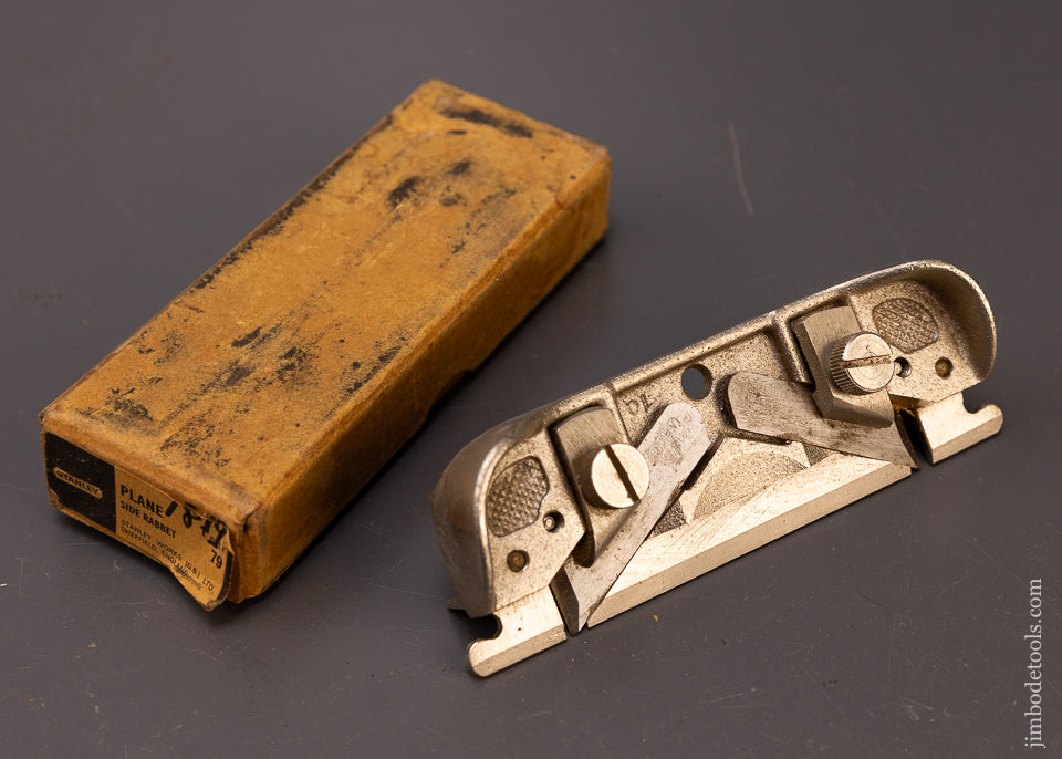 STANLEY No. 70 Side Rabbet Plane Mint in Box - 110362