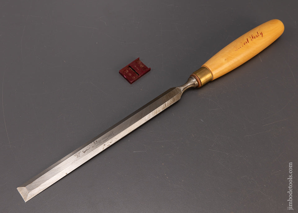3/4 x 15 1/4 Inch SORBY Boxwood Handled Paring Chisel - 110363