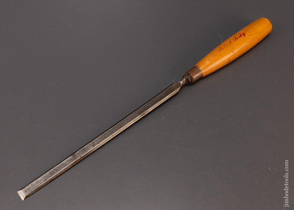 1/2 x 14 3/4 Inch SORBY Boxwood Handled Paring Chisel - 110364