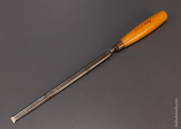 1/2 x 14 3/4 Inch SORBY Boxwood Handled Paring Chisel - 110364