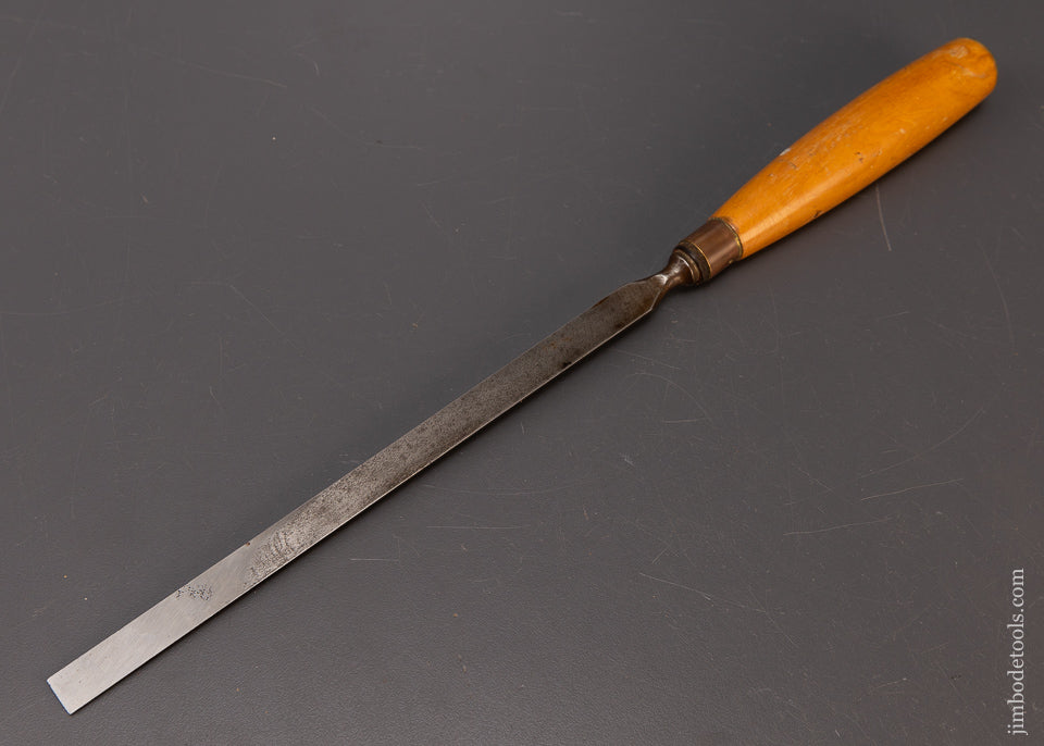 1/2 x 14 3/4 Inch SORBY Boxwood Handled Paring Chisel - 110364