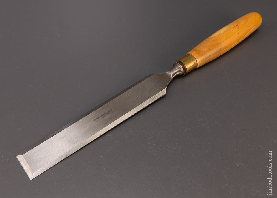 1 1/2 x 15 3/4 Inch SORBY Boxwood Handled Paring Chisel - 110365