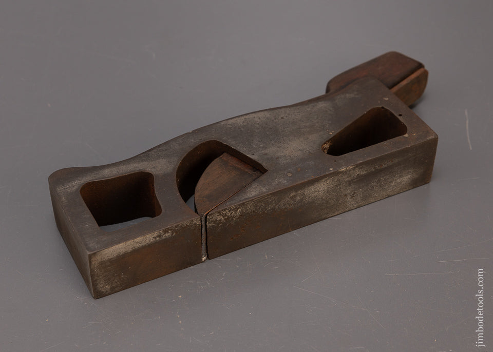 Unusual Solid Cast iron 1 1/4 Inch Shoulder Plane - 110368