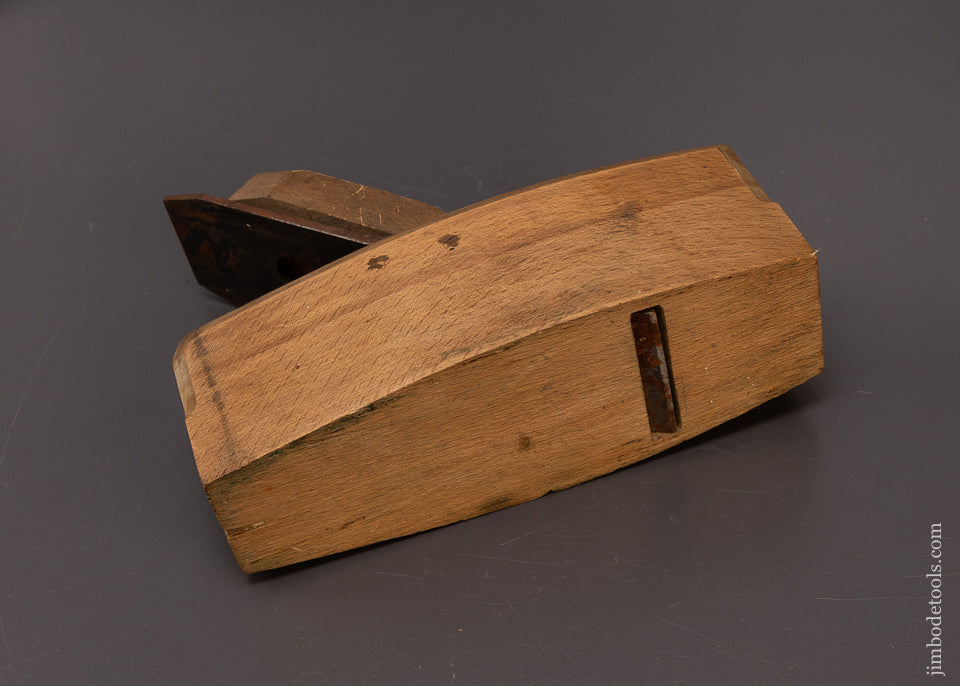 Crisp 7 1/2 Inch SORBY Beech Coffin Smooth Plane - 110373